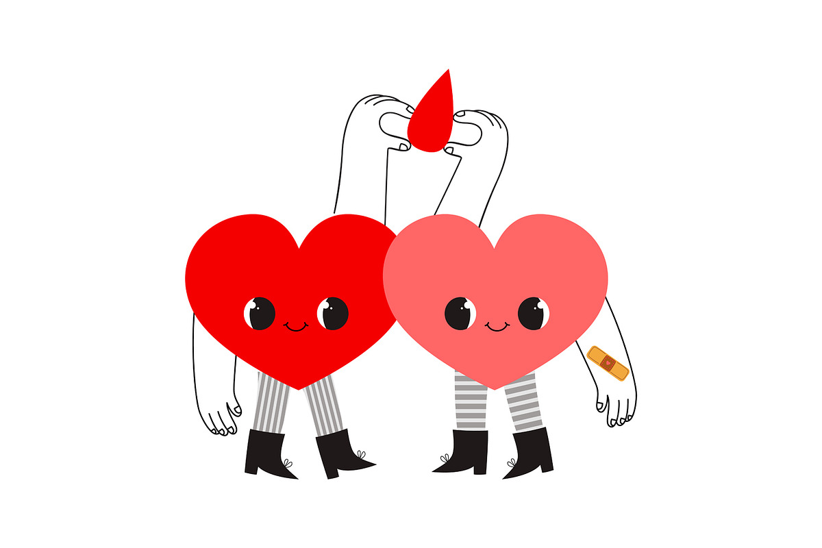 Hand-Drawn Blood Donation Clipart, a Healthcare Illustration by the_myro (Photo 13 of 23)