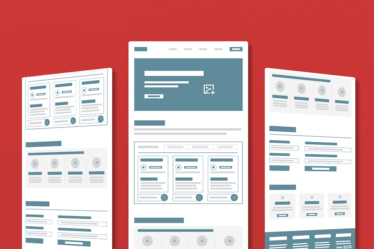 Features Wireframe Software, an UI Kit Template by MightyDesign (Photo 1 of 9)