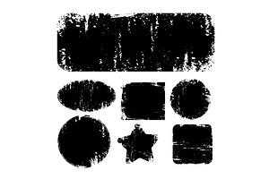 Frame grunge monochrome. Brush, a Texture Illustration by Nenahliadava Design