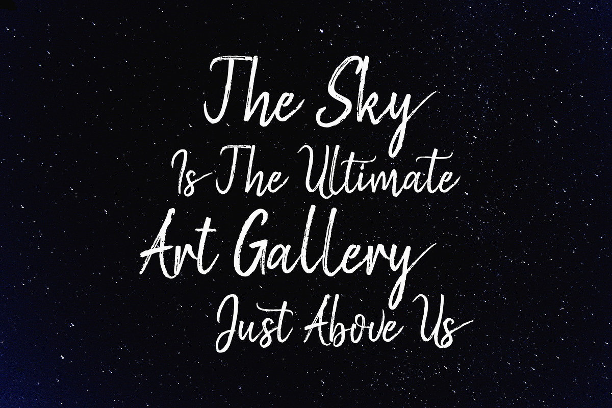 Honesty Script, a Script Font by Unicode Studio (Photo 2 of 7)