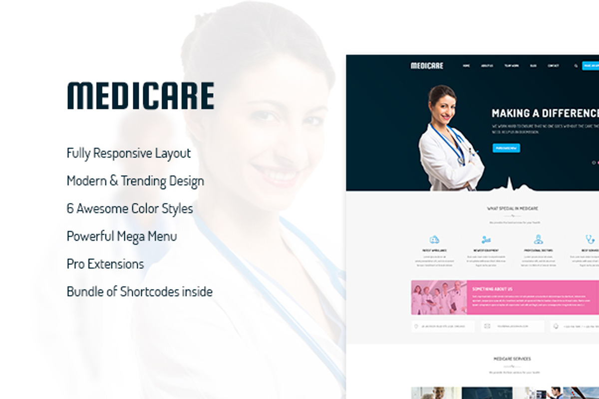 SJ Medicare Joomla Template, a Websites & App Template by SmartAddons (Photo 3 of 3)