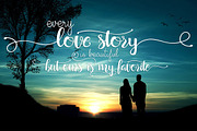 Saldina Script, a Script Font by vanroem (Thumbnail 7 of 13)