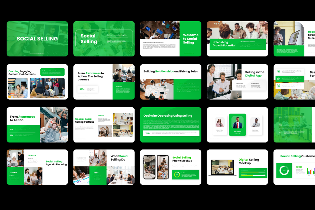Social - Business Presentation preview 2