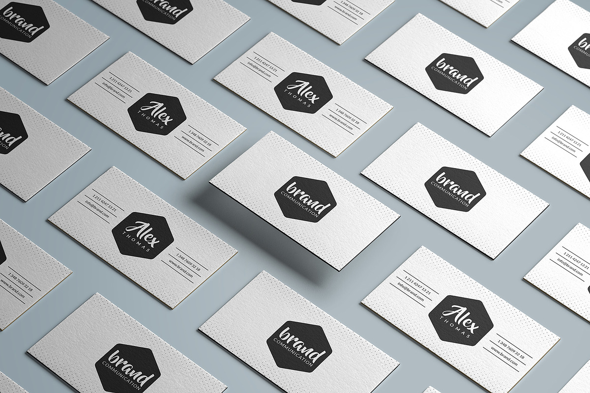 Personal White Business Card, a Business Card Template by Marvel (Photo 3 of 5)