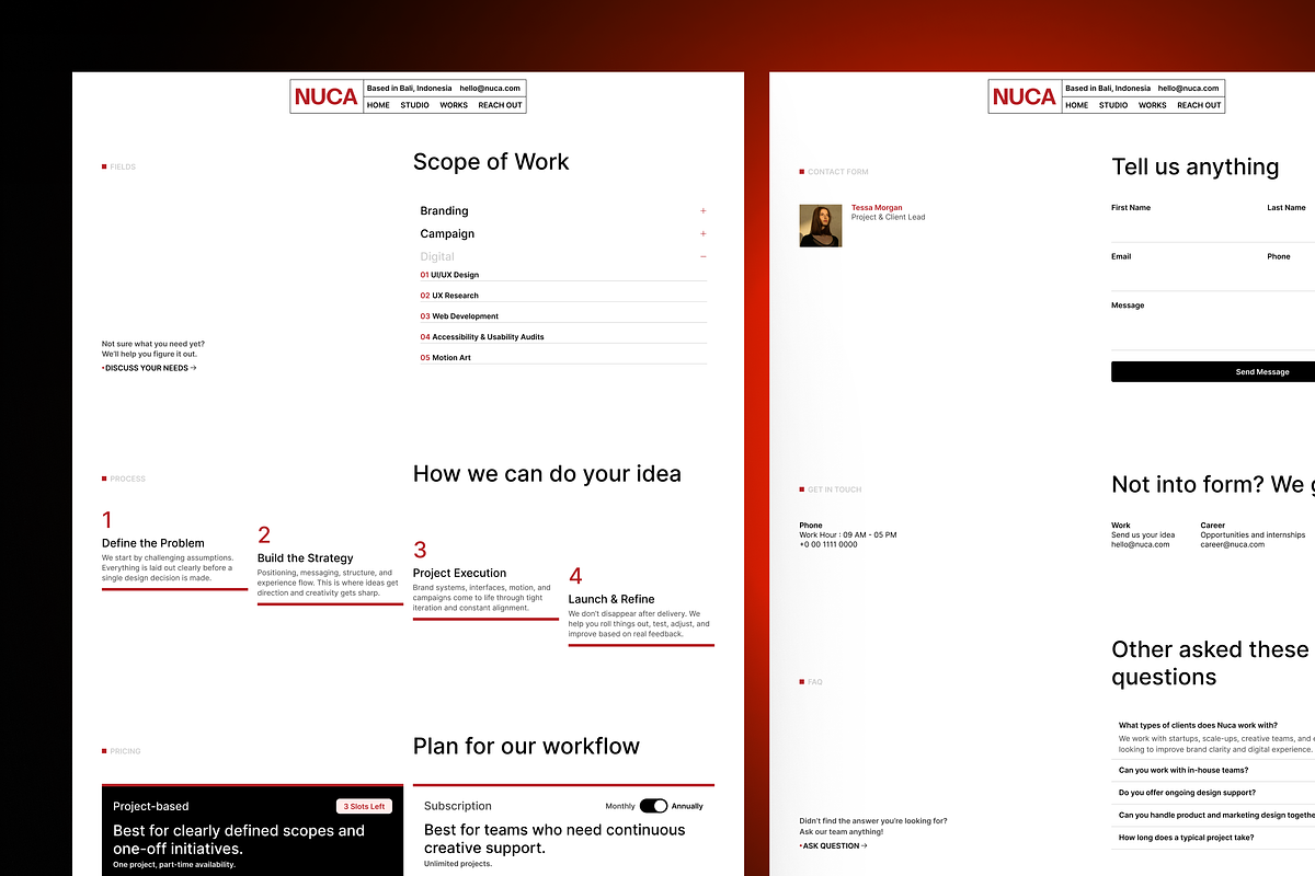 Agency & Studio Framer and Figma, an UI Kit Template by Rozepaars Design (Photo 5 of 5)
