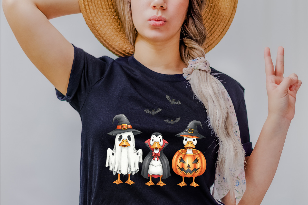 Boo Ghost Goose PNG, an Illustration by Dream Creation (Photo 2 of 5)