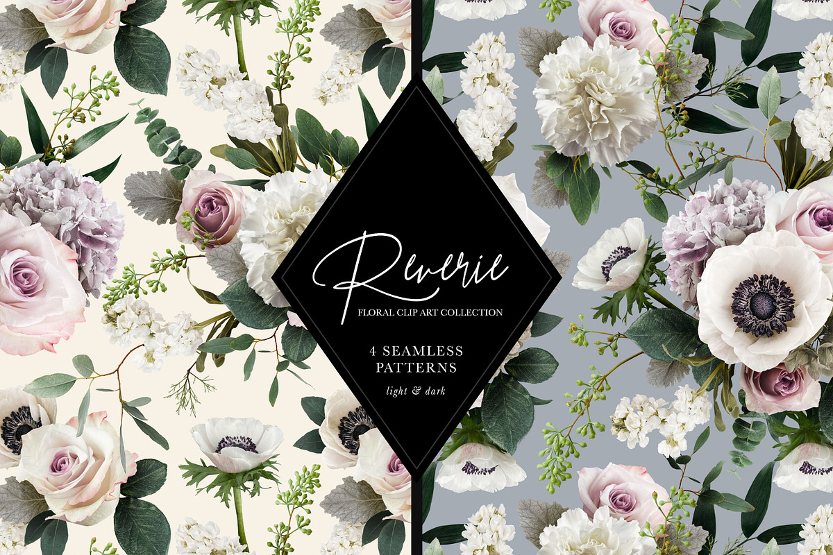 Reverie Floral Clip Art Collection, an Object Graphic by Eclectic Anthology (Photo 8 of 21)