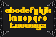 Sheko - Headline Pixel Font, a Sans Serif Font by Valentino Vergan (Thumbnail 5 of 10)