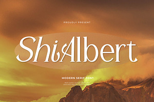 Shialbert Modern Serif