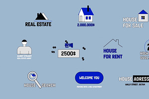 Real Estate Text Animations DaVinci, a Templates & Theme by 2dfx