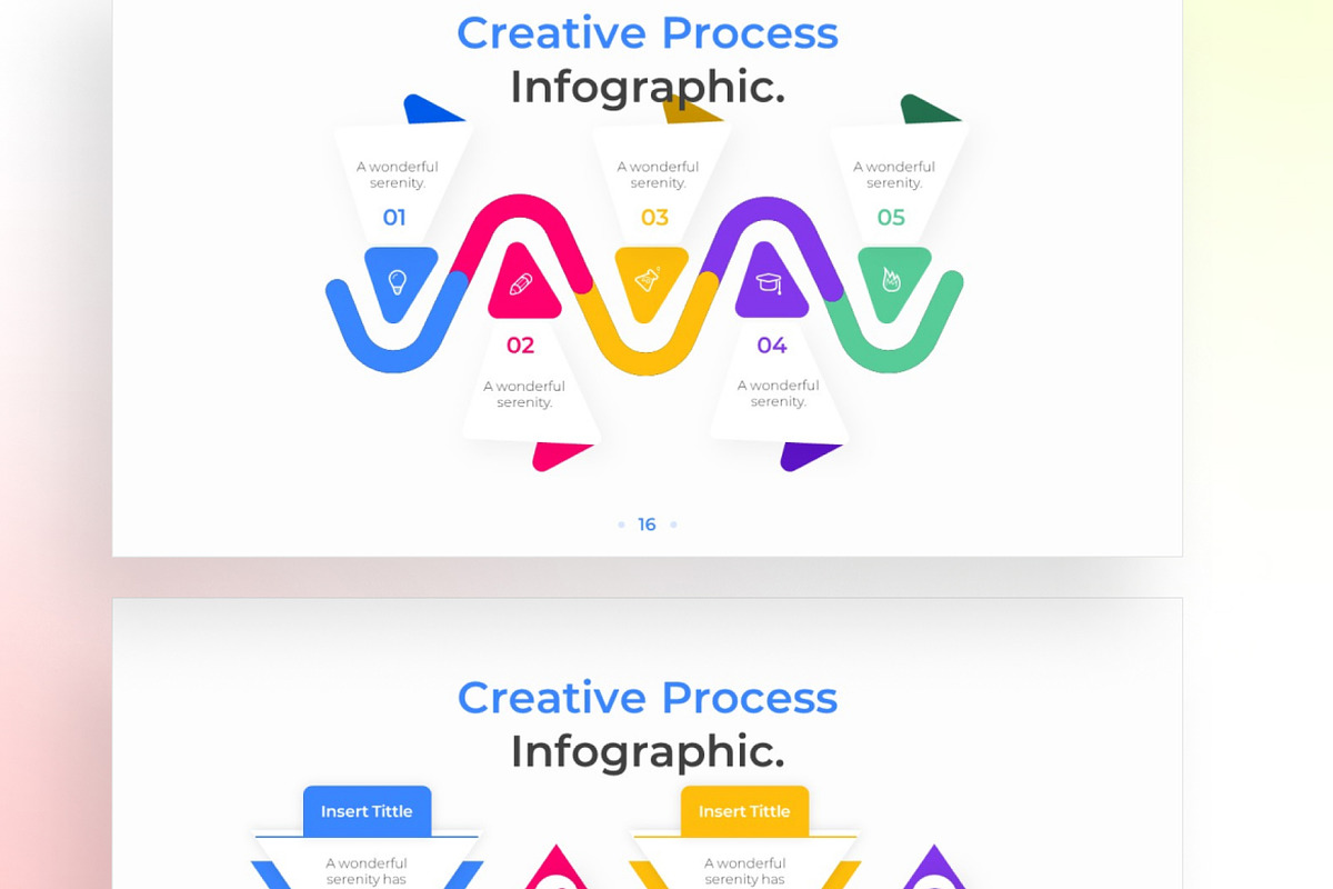 Creative Process PowerPoint - Infographic Template