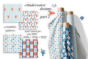 Scandinavian Kids Seamless Patterns