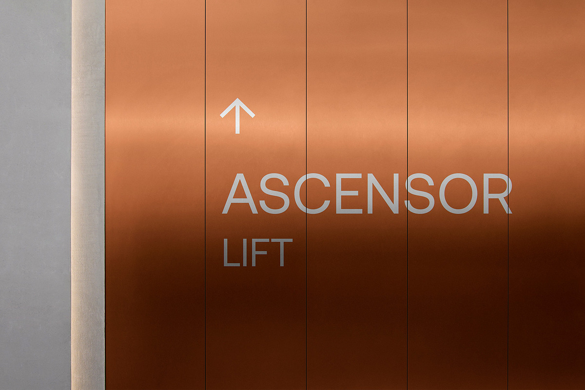 Metal Wall Directory Signage Mockup, a Product Mockup by Asylab (Photo 4 of 5)