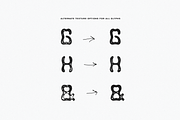 Wiggle Display Font, a Font by GRPXSTORE (Thumbnail 4 of 4)