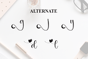 Sunday | Script Font, a Handwritten Font by Scratchones (Thumbnail 8 of 9)