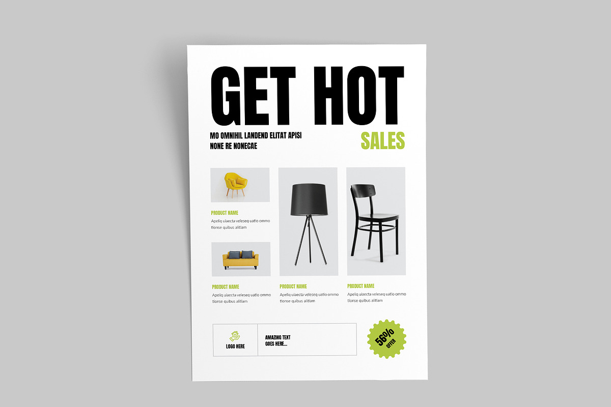 Product Catalog Flyer Template, a Flyer Template by Spark_Creative (Photo 2 of 5)
