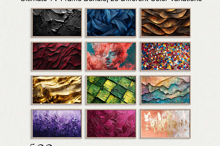 500 Abstract Textural Frame Tv Art, an Abstract Photo by PrintablesByFranklyn