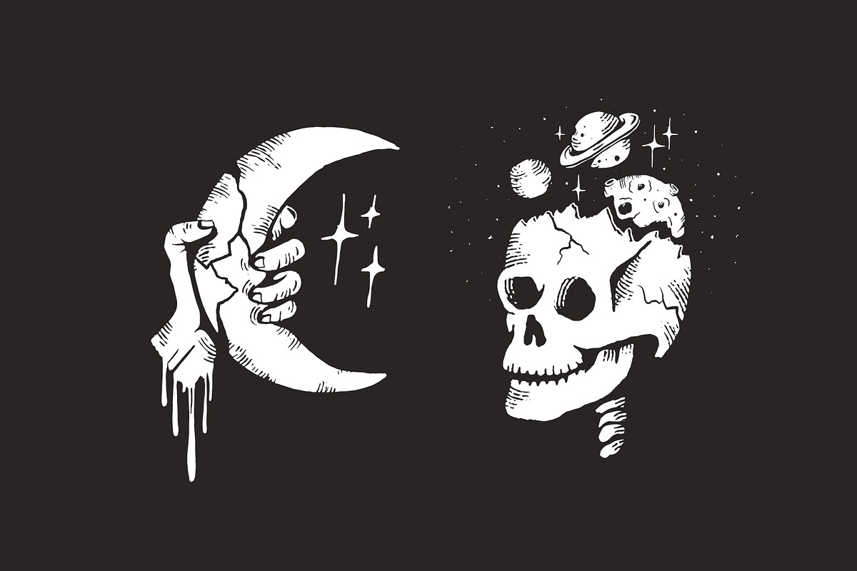 Skulls, Souls, and other Oddities, an Illustration by Chad Alan Steinborn (Photo 7 of 8)