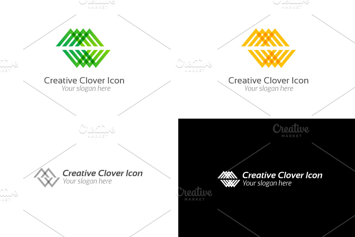 Creative Clover Icon Logo, a Branding & Logo Template by BdThemes (Photo 3 of 3)