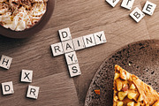 Wooden Tiles Font, a Font by Custom Scene (Thumbnail 4 of 8)
