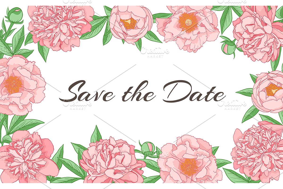 Peony Flowers Design Kit, a Decorative Illustration by Artspace (Photo 6 of 6)