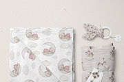 Baby Shower Bears - Kids Graphic Set, an Animal Illustration by Veris Studio (Thumbnail 12 of 18)
