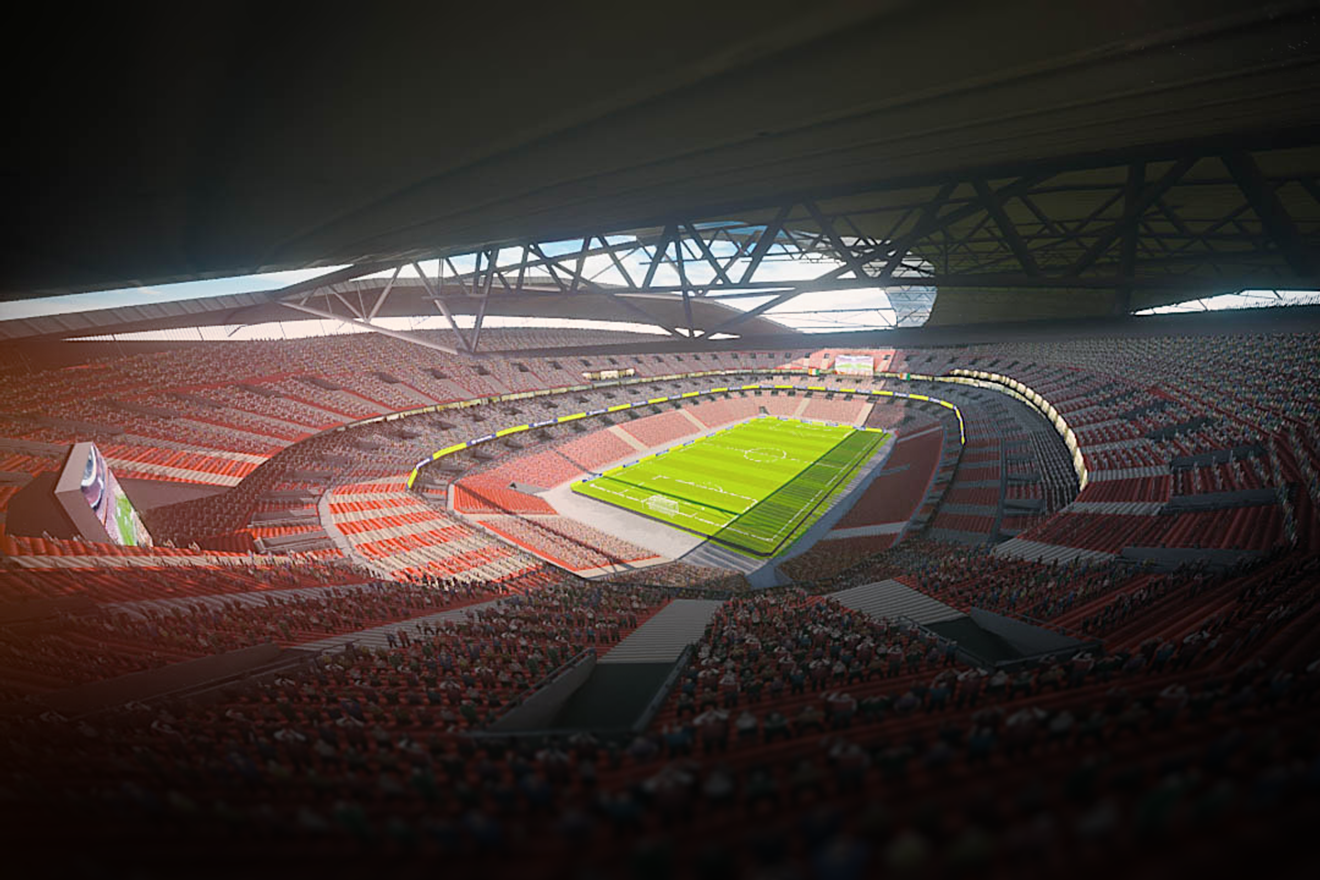 Football stadium game ready 3D-Model, an Architecture 3D Model by 3DGeeq (Photo 5 of 18)