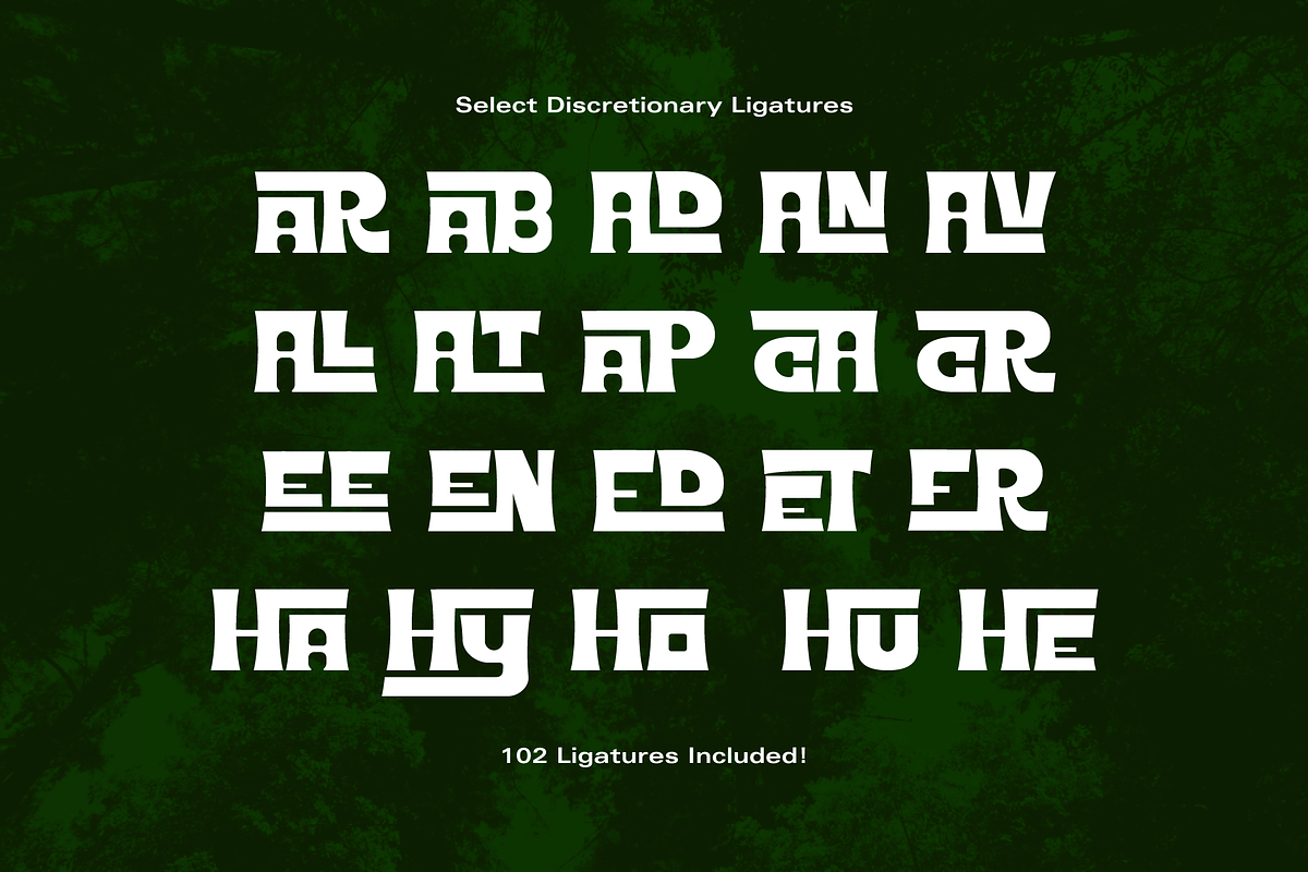 Northern California Display Font, a Font by Holt510 (Photo 3 of 8)