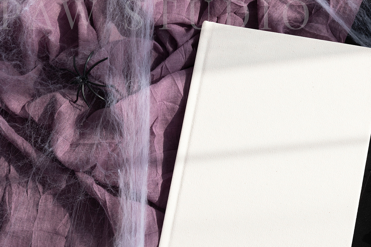 Halloween Journal Mockup Notebook, an Advertising Mockup by PawMockups (Photo 4 of 10)