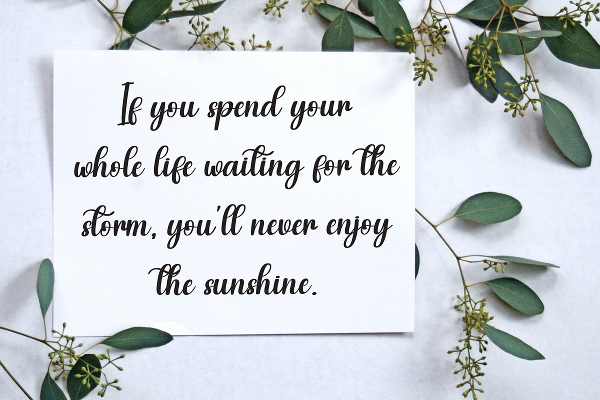 Boyband | Script Font, a Handwritten Font by Scratchones (Photo 5 of 9)