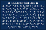 Caplosy Blur, a Sans Serif Font by Craft Supply Co. (Thumbnail 8 of 8)