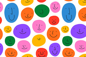 Smiley Pattern Set