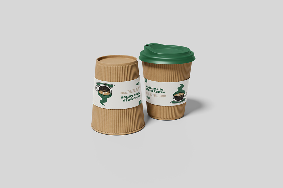 Coffee Cup Mockup, a Packaging Mockup by Pikachudesign (Photo 2 of 5)