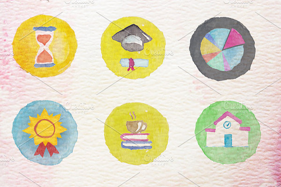 Watercolor Educational Kits