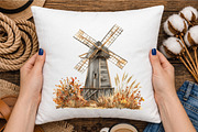 Watercolor Autumn Clipart Bundle, a Seasonal Illustration by designcity5 (Thumbnail 4 of 5)
