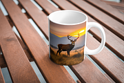 Custom art, Low Country, Buck Deer, a Branding & Logo Template by Boho Pixel Dust (Thumbnail 9 of 10)