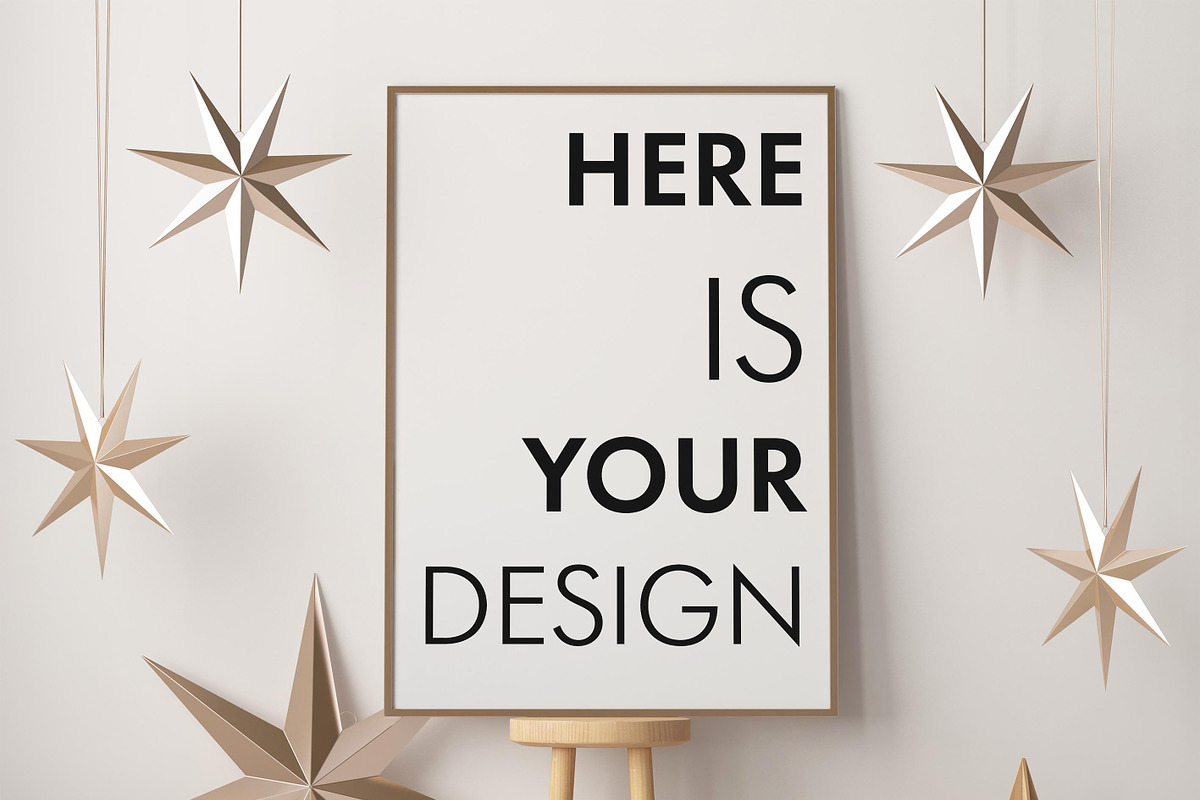 30 CHRISTMAS MOCKUPS. MEGABUNDLE, a Print Template by FilL239 (Photo 25 of 31)