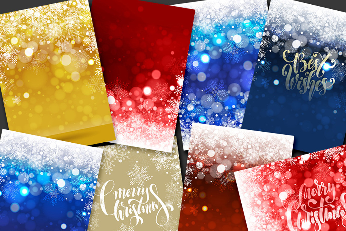 Christmas Lettering SET, a Decorative Illustration by ARSCOR (Photo 4 of 6)