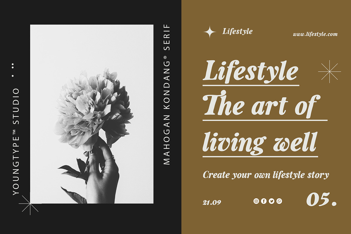 Mahogan Kondang, a Serif Font by Youngtype.Std (Photo 8 of 10)