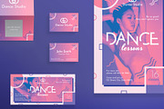 Print Pack | Dance Lessons Studio, a Poster Template by Amber Graphics