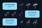 Fishing Icon Art Set, an Outline Icon by Prosymbols (Thumbnail 2 of 8)
