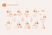 Halloween Clipart and Frames, an Illustration by Kartika Prints (Thumbnail 5 of 11)