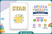 Speech Therapy Flashcard Bundle, an Education Illustration by Actual Pixel (Thumbnail 19 of 22)