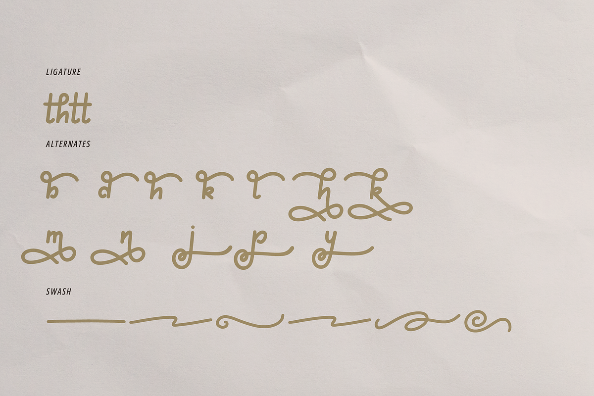 Serpai Monoline | Handwritten Font, a Handwritten Font by gracetype_studio (Photo 17 of 17)