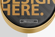 Round Signboard PSD Mockup, a Product Mockup by GreatFruit (Thumbnail 6 of 7)