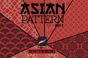 Traditional Asian Pattern brushes, a Brush Add-On by TheWhiteCatLab (Thumbnail 1 of 7)