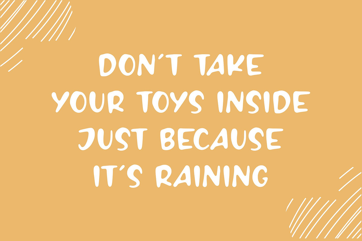 Franky Toys Playful Handbrushed Font, a Script Font by Balpirick Studio (Photo 2 of 7)