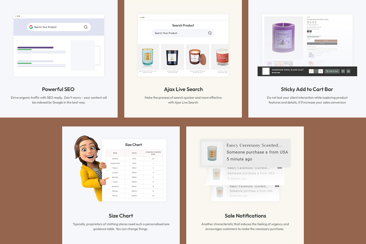 Candle | Shopify Theme, a Shopify Template by LogicGo Shopify Experts (Photo 4 of 6)
