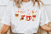 Christmas Bow Gingerbread Coffee Png, an Illustration by Craft Nest (Thumbnail 5 of 6)
