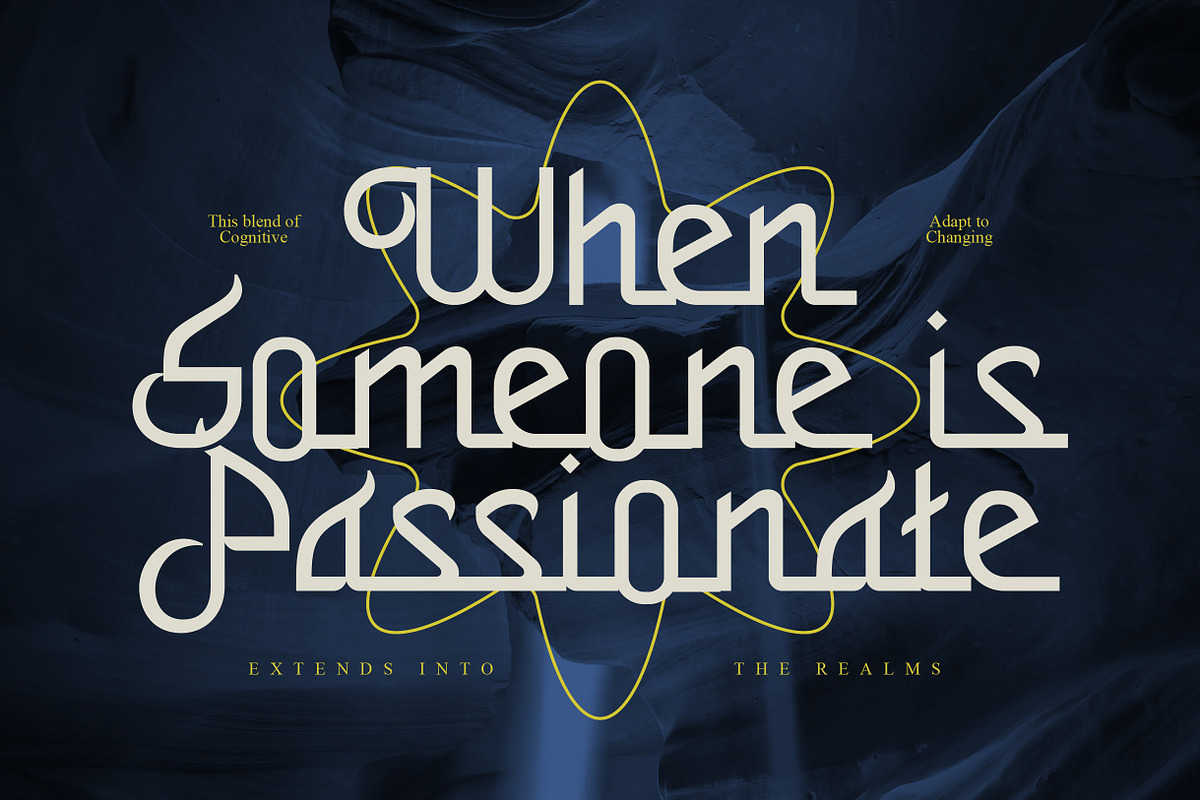 Nashira Creative Font, a Script Font by Catalystco Studio (Photo 5 of 7)